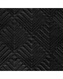 Narzuta velvet 220x240 Victoria 2A czarna