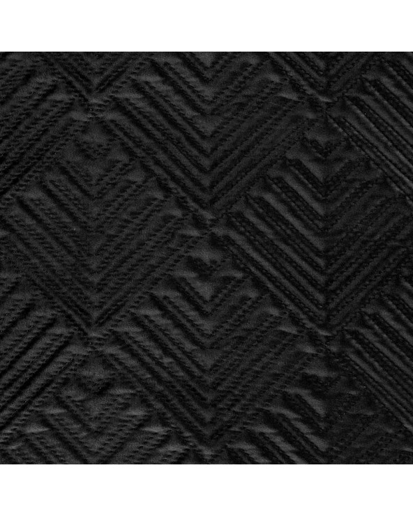 Narzuta velvet 220x240 Victoria 2A czarna
