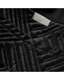 Narzuta velvet 260x280 Victoria 2A czarna