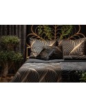 Narzuta velvet 260x280 Victoria 2A czarna