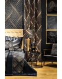 Narzuta velvet 260x280 Victoria 2A czarna
