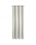 Zasłona welwetowa 140x250 Blanca 2 biała/złota z przelotkami