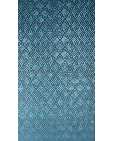 Zasłona welwetowa 140x250 Areta ciemnoniebieska z przelotkami