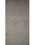 Zasłona welwetowa 140x250 Laura stalowa/złota z przelotkami