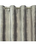 Zasłona welwetowa 140x250 Marsala srebrna z przelotkami