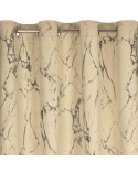 Zasłona welwetowa 140x250 Wera cappuccino z przelotkami