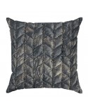 Poszewka velvet 45x45 Agata czarna/złota