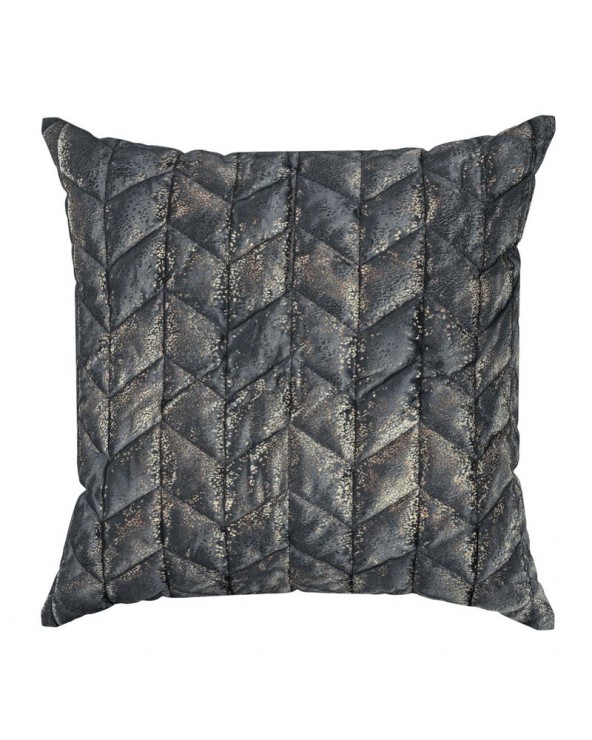 Poszewka velvet 45x45 Agata czarna/złota