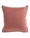 Poszewka velvet 40x40 Amelia pudrowa