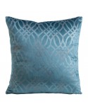 Poszewka velvet 40x40 Areta ciemnoniebieska