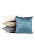 Poszewka velvet 40x40 Areta kremowa