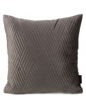 Poszewka velvet 40x40 Ariel 1 brązowa