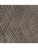 Poszewka velvet 40x40 Ariel 1 ciemnobeżowa