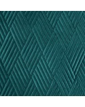 Poszewka velvet 40x40 Ariel 1 ciemnoturkusowa