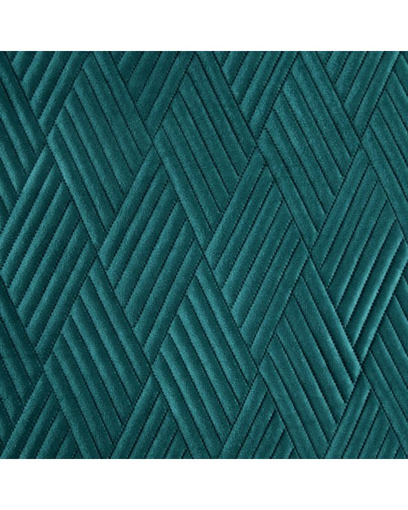 Poszewka velvet 40x40 Ariel 1 ciemnoturkusowa