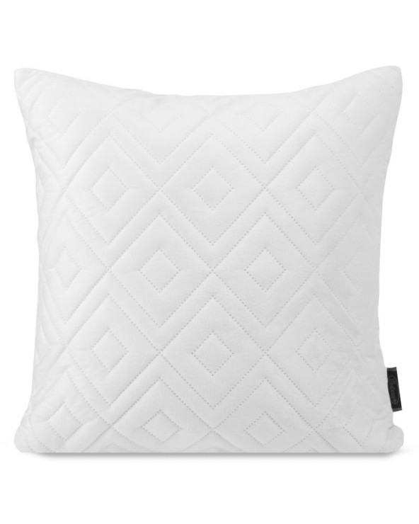 Poszewka velvet 40x40 Ariel 3 biała