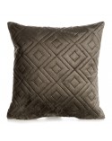 Poszewka velvet 40x40 Ariel 3 brązowa