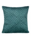 Poszewka velvet 40x40 Ariel 3 ciemnoturkusowa