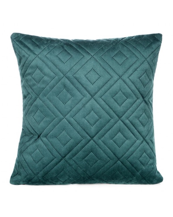 Poszewka velvet 40x40 Ariel 3 ciemnoturkusowa