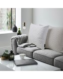 Poszewka velvet 40x40 Ariel 3 czarna