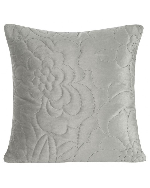 Poszewka velvet 40x40 Ariel 3 srebrna