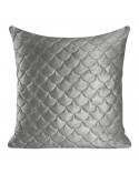 Poszewka velvet 40x40 Ariel srebrna