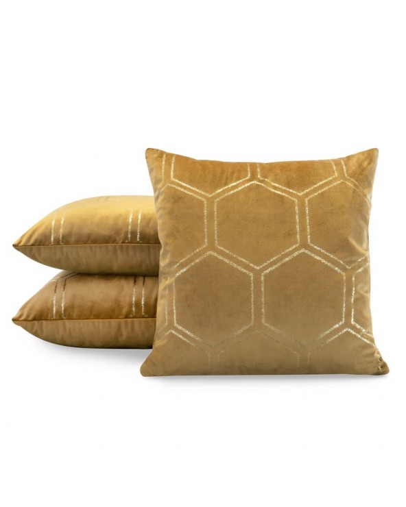 Poszewka velvet 45x45 Blink 12 miodowa