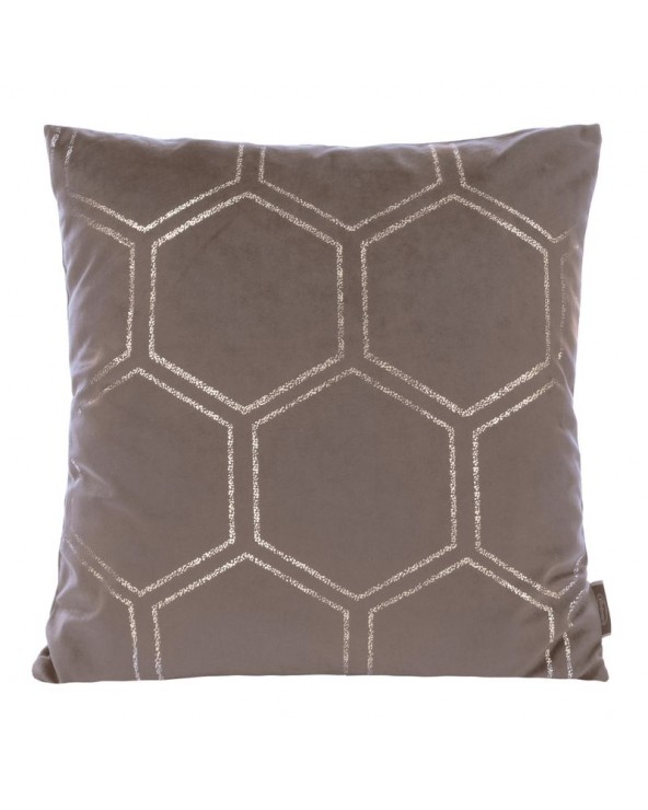 Poszewka velvet 45x45 Blink 12 kawowa