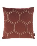 Poszewka velvet 45x45 Blink 12 bordowa