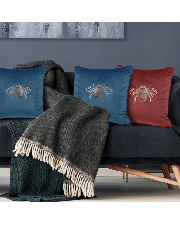 Poszewka velvet 45x45 Blink 14 srebrna