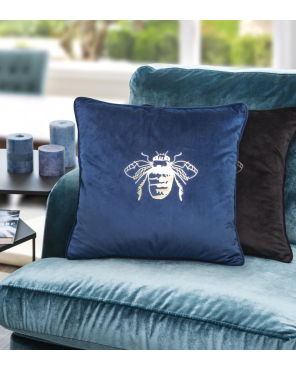 Poszewka velvet 45x45 Blink 14 czarna