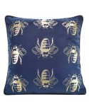 Poszewka velvet 45x45 Blink 15 granatowa
