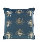 Poszewka velvet 45x45 Blink 15 niebieska