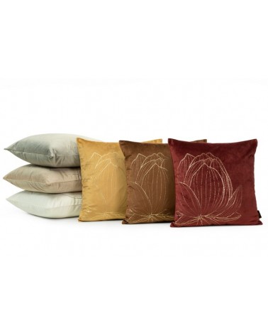 Poszewka velvet 45x45 Blink 19 miodowa