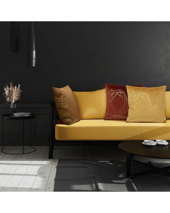 Poszewka velvet 45x45 Blink 19 miodowa