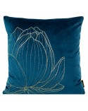 Poszewka velvet 45x45 Blink 19 granatowa