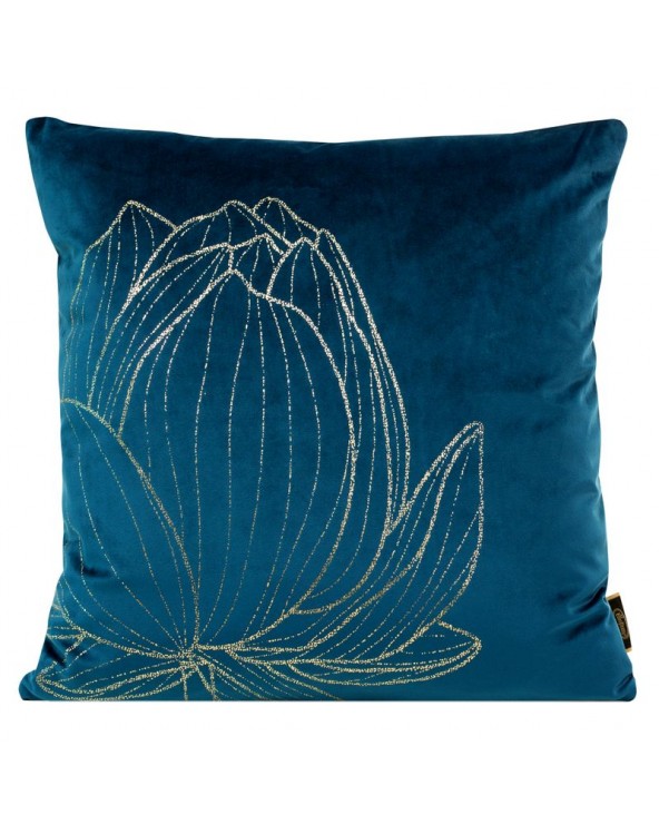 Poszewka velvet 45x45 Blink 19 granatowa