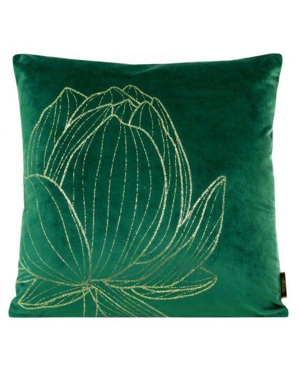 Poszewka velvet 45x45 Blink 19 ciemnozielona