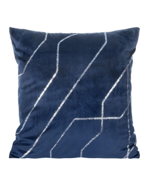 Poszewka velvet 45x45 Blink 37 granatowa
