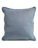Poszewka velvet 40x40 Darcy granatowa
