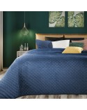 Poszewka velvet 40x40 Dimon granatowa
