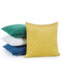 Poszewka velvet 40x40 Dimon kremowa