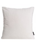 Poszewka velvet 40x40 Eliza biała