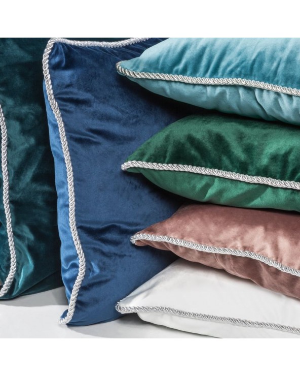 Poszewka velvet 45x45 Fotyn 2 srebrna