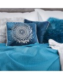 Poszewka velvet 45x45 Fotyn 2 srebrna