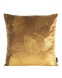 Poszewka velvet 45x45 Ginko 1 miodowa
