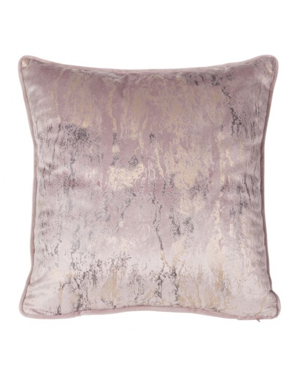 Poszewka velvet 40x40 Kornelia różowa Eurofirany Poszewka velvet 40x40 Kornelia różowa