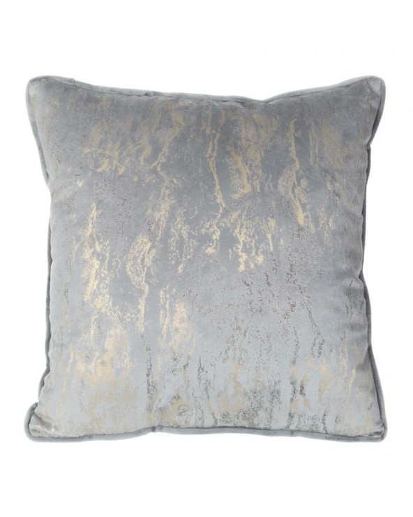 Poszewka velvet 40x40 Kornelia srebrna