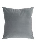 Poszewka velvet 45x45 Kristi stalowa