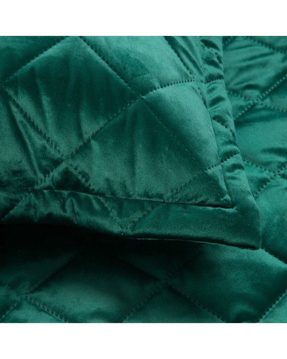 Poszewka velvet 45x45 Kristin 1 ciemnozielona